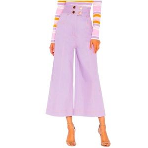Alice McCall Lavender Unconditional Flare Jeans Size 4 Revolve RARE